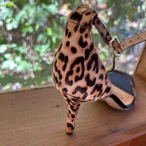 Strappy Leather Heels Vintage